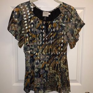 Anthropologie HD in Paris Peplum Top